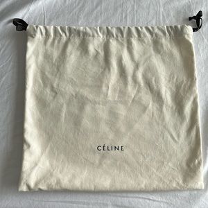 Celine canvas dust bag